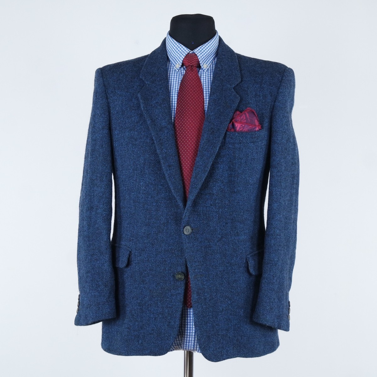 ボンクラ　hand woven tweed coat size40 s-l1200.jpg