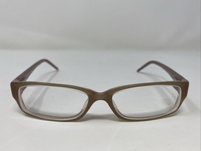Jill Stuart JS 175-1 50-14-130 Dusty Rose/Brown Full Rim Eyeglasses Frame JP74