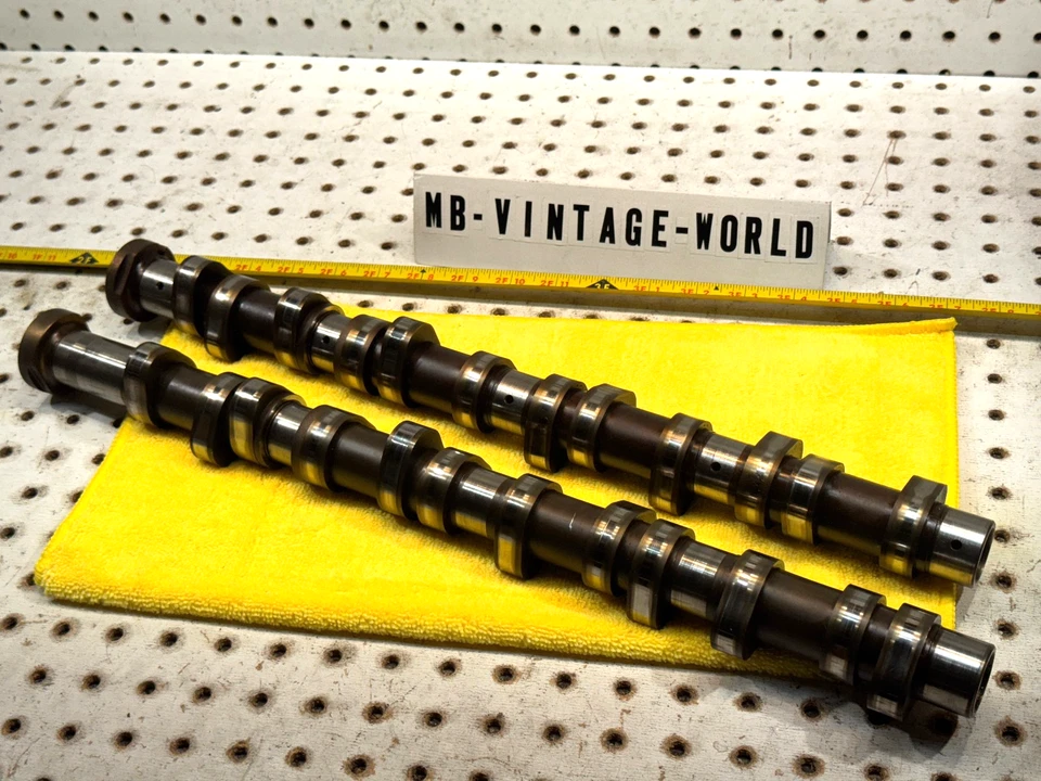 Eixo de comando Mercedes genuíno 98-02 W210 E55 AMG, 01,02 CL55 M113 AMG motor L & R 2 - Imagem 2 de 4