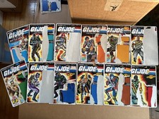 11 Vintage Hasbro G.I. Joe COBRA Full File Ca...