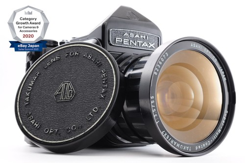 Meter Not Working **NEAR MINT** Pentax 6x7 67 Mirror Up + SMC T 55mm f/3.5 Japan