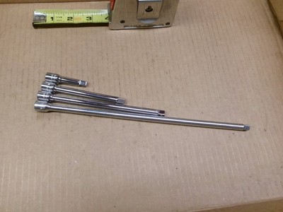 Mac Tools USA 4-Piece 1/4'' Drive Extension Set  2'' + 4'' + 6''  + 10''