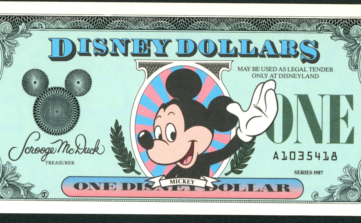 ☆希少初版連番　折なし美品☆DisneyDollars ディズニーダラー　87 ☆希少初版連番 折なし美品☆DisneyDollars ディズニーダラー 87
