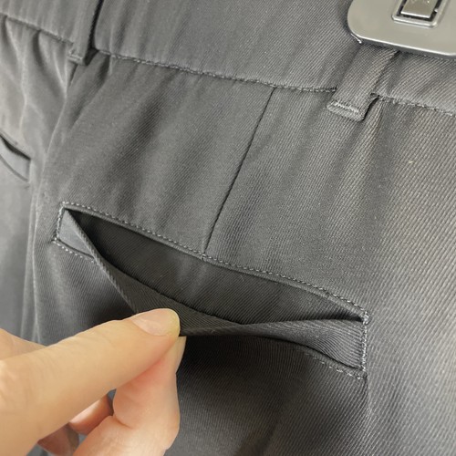 Gap Shorts Men Medium 32x12 Black Polyester Long Cargo Baggy Pleated GUC - Picture 13 of 18