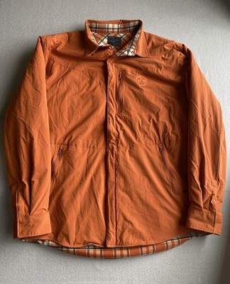 Magpul Jacket XL Tech Logger Shacket 'Rust' Orange Plaid Primaloft