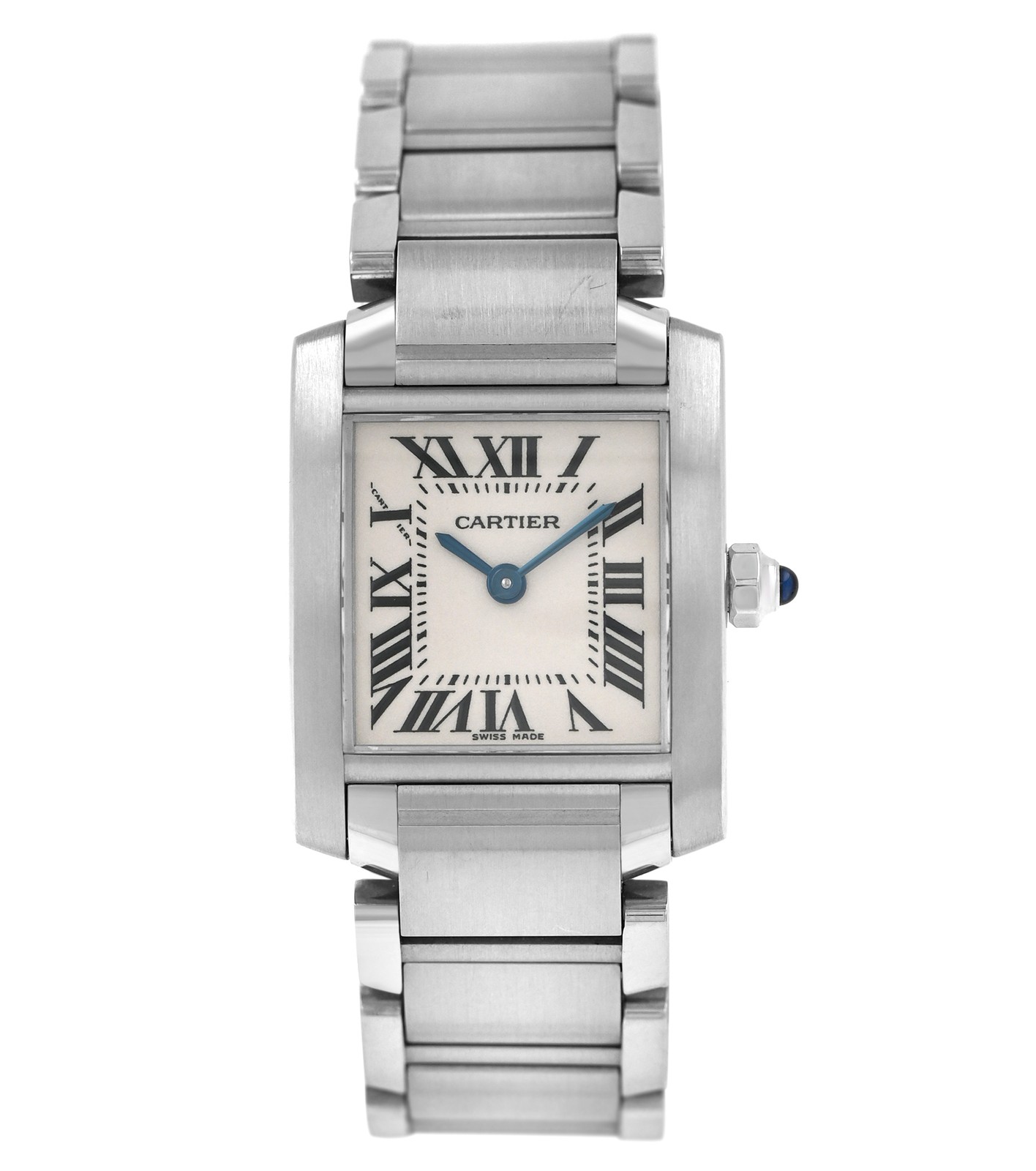 Cartier Tank Francaise 2384 W51008Q3 Stainless Steel 20MM Ladies' Quartz Watch