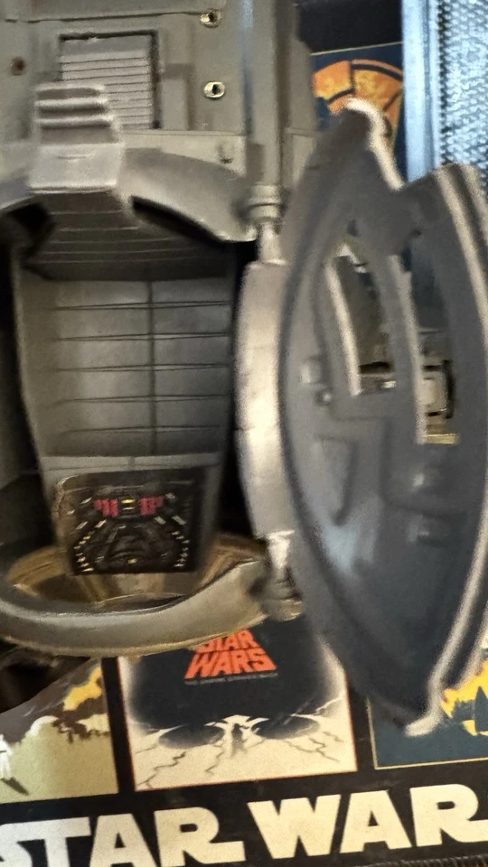 Star Wars Винтаж 1978 Дарт Вейдер TIE Fighter Kenner 100% Полный и рабочий - Изображение 2 из 4