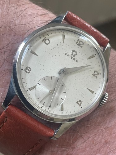 Vintage 1950 Omega Gents Steel Watch Just Serviced With Cal 265 Movement (B181) - Picture 2 of 8