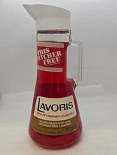 Vintage 1960's Lavoris Mouthwash with Free Pitcher 32oz