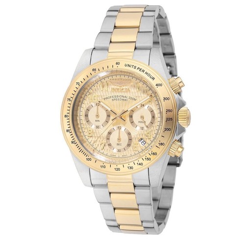 🤩 Invicta Speedway Men's Watch - 39.5mm, Gold, Steel (49908) New In Box - Bild 5 von 18