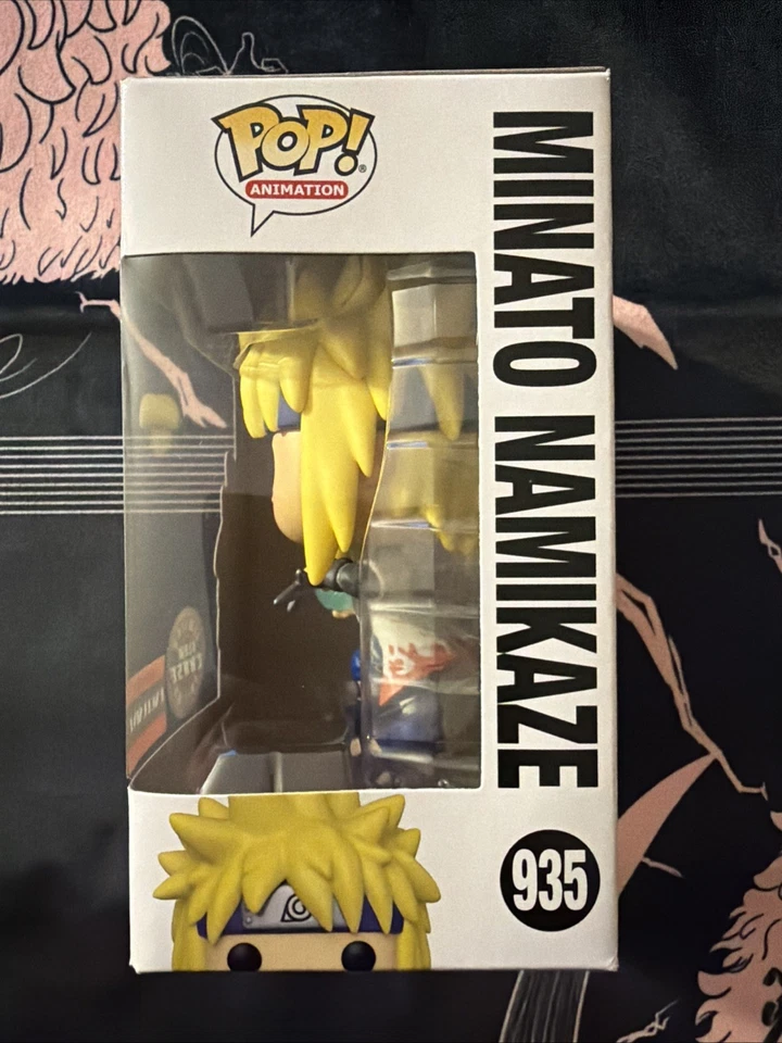 Funko Pop CHASE Naruto Shippuden Minato GITD с защитой аниме AAA - КОРОБКА DMG - - Изображение 2 из 4