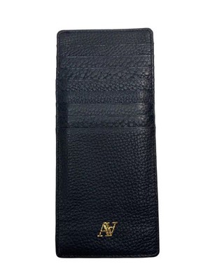 ATAO Card Case -- Navy (Plain) - Women's