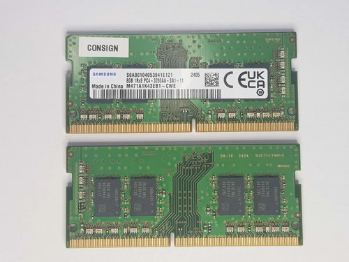 SAMSUNG M471A1K43EB1-CWE 8 Go 1Rx8 DDR4 3200 SODIMM PC4 LAPTOP MEMORY