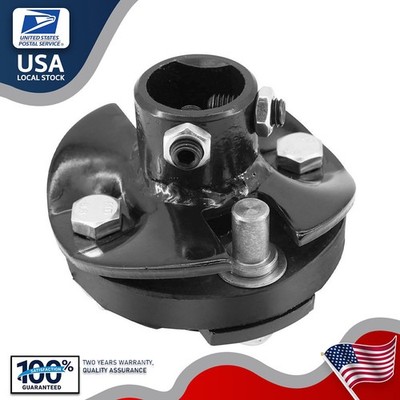 Power Steering Box Rag Joint Coupler Direct Fit for Chevy 500 605 Series Black
