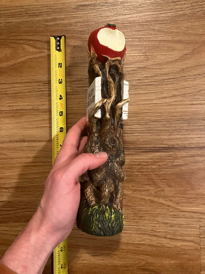Angry Orchard Beer Tap Handle Knob Top Keg Bar Brewing Tree Hard Apple Cider - Image 2 of 4