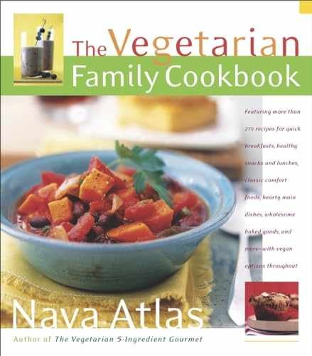 The Vegetarian Family Cookbook by Atlas Nava - Easy Plant-Based Recipes for All - Paperback