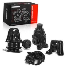 4PCS Engine Motor Mount and Transmission Mount Set Compatible with Honda