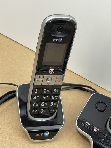 BT 8600 Triple Cordless Landline Phone Set - With Answering Machine - Zdjęcie 12 z 18