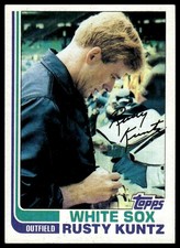 1982 Topps #237 Rusty Kuntz