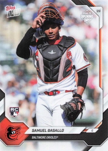 2026 Topps Now OD-10 Samuel Basallo