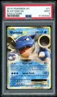 2016 POKEMON XY BLASTOISE EX EVOLUTIONS #21 PSA 9