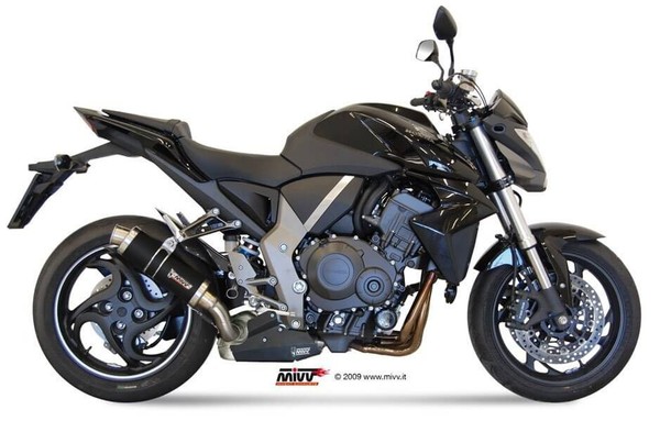 Honda CB 1000 R 2008-2017 Mivv GP Steel Black Auspuff SchalldäMpfer H.041.L-image