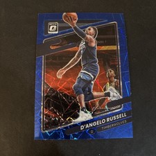 2021-22 Panini Donruss Optic - D'Angelo Russell #56 Blue Velocity Prizm