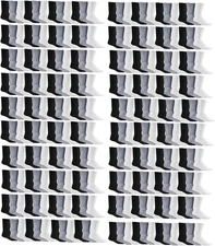 Yacht & Smith Mens & Womens Wholesale Bulk Sports Crew Socks(240 Pairs Assorted)