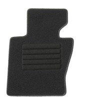 FußMatte Vorne Links FüR BMW X3 E83 2004-2010 Autoteppich 100% Passform Schwarz