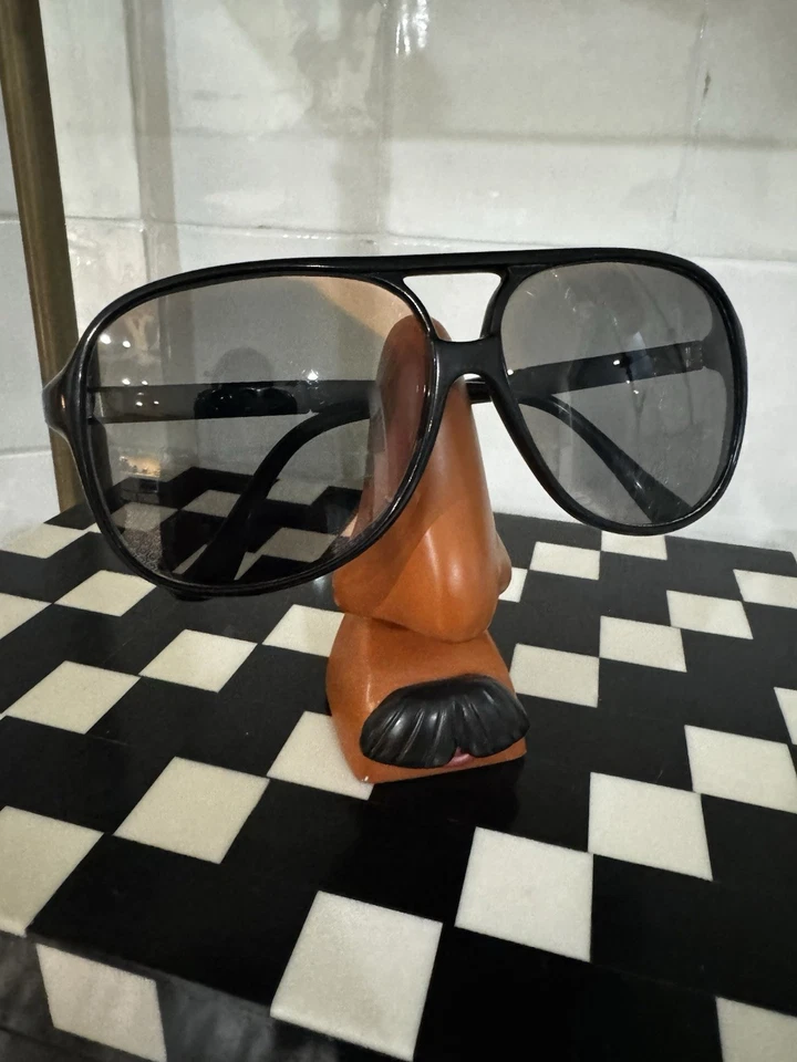 Gafas de sol SMITH OPTICS de colección con marco negro Sol-X 400 lentes negras Japón raras Foto 4 de 4