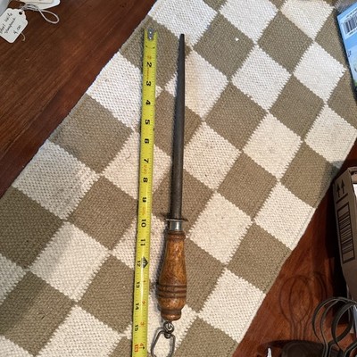 Vin. Knife Honing Steel 15 Long 1/2 Inch  (marked Our Very Best & - HSD & Co.??)