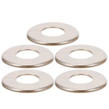 5 Pcs Wall Covers Plate Hole Decorative Plumbing Collars Pipe Decoration
