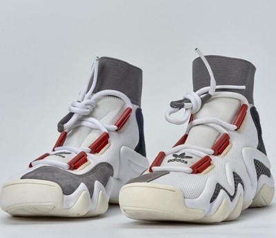 Adidas Crazy 8 ADV PK White Black Red   Size US 10   Brand New in Box