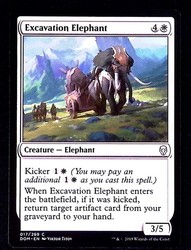 Excavation Elephant 017/269 Dominaria Common