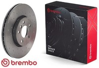 2X Bremsscheibe Brembo 09.C350.1X 2 Bremsscheiben Vorderachse Vorne