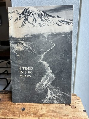 Kautz Creek Mudflow Nature Trail 1972 Mount Rainier Brochure