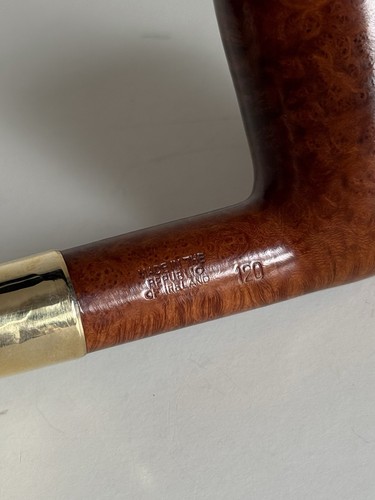 Pipa rara da collezione PETERSON'S DUBLIN spigot oro vintage anni 70 - Foto 7 di 7