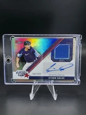 2024 Bowman's Best Ethan Salas Futures Game Refractor Game Used Patch Auto /500