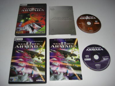 Star Trek Armada 1 & 2 II PC CD Rom 1&2 - 2 Spiele - SCHNELLER VERSAND