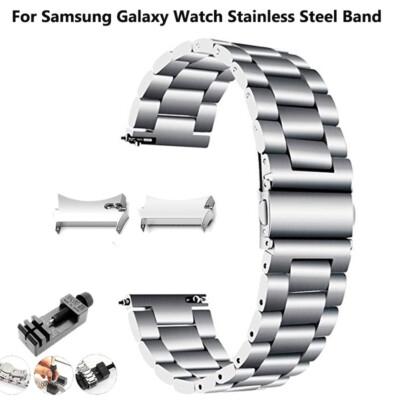 Stainless Steel Watch Band Strap For Samsung Galaxy Watch 42 46mm Active 2 40 44