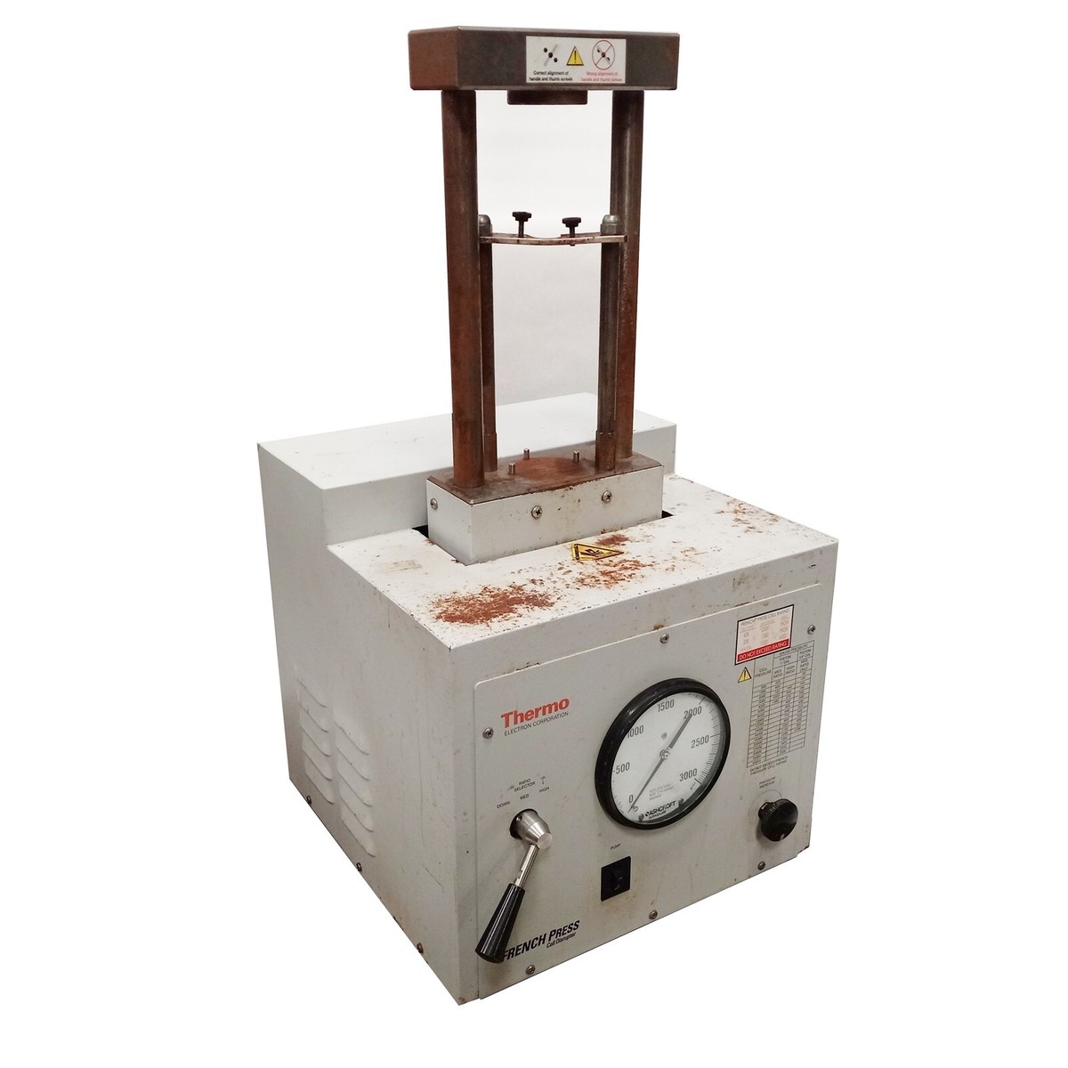 PSI パイオンテック CELL FULLER セルフューラー Thermo Fisher Electron FA-078A French Press Cell Disruptor 120V NO