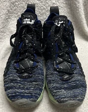 Nike LeBron XVII Constellations Big Kids Shoes 6.5Y Deep Royal Blue BQ5594-407