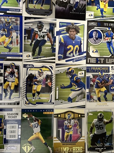 Los Angeles Rams 74 Card Lot - Picture 9 of 13