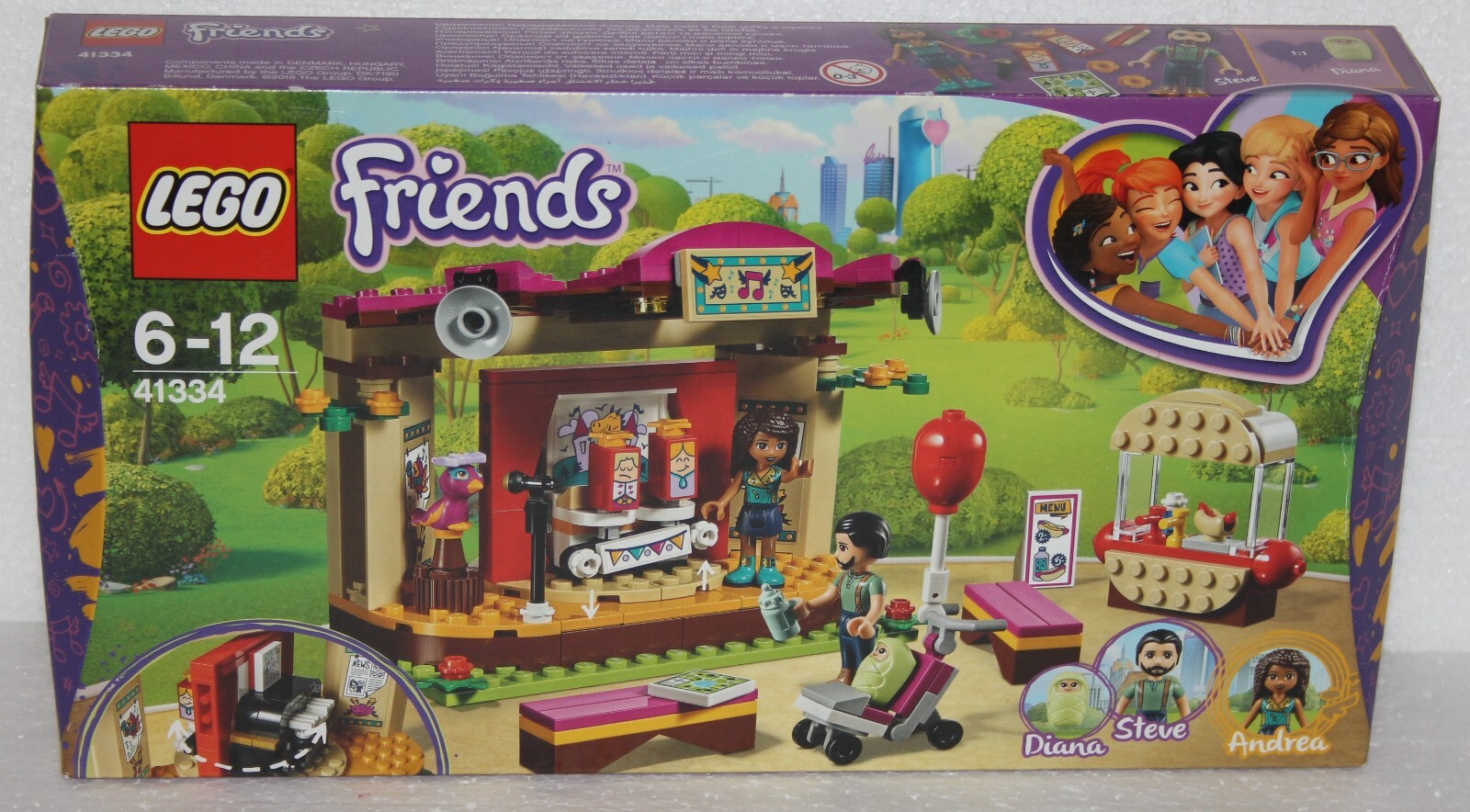 LEGO FRIENDS: Andrea's Park Performance (41334) for sale online | eBay