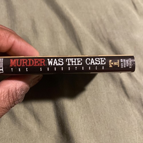 Hip Hop Cassette LOT (MURDER WAS THE CASE: Soundtrack, Snoop Dogg And Others - Picture 2 of 6