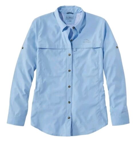 Women’s LL Bean Tropicwear Shirt - Lapis Quartz