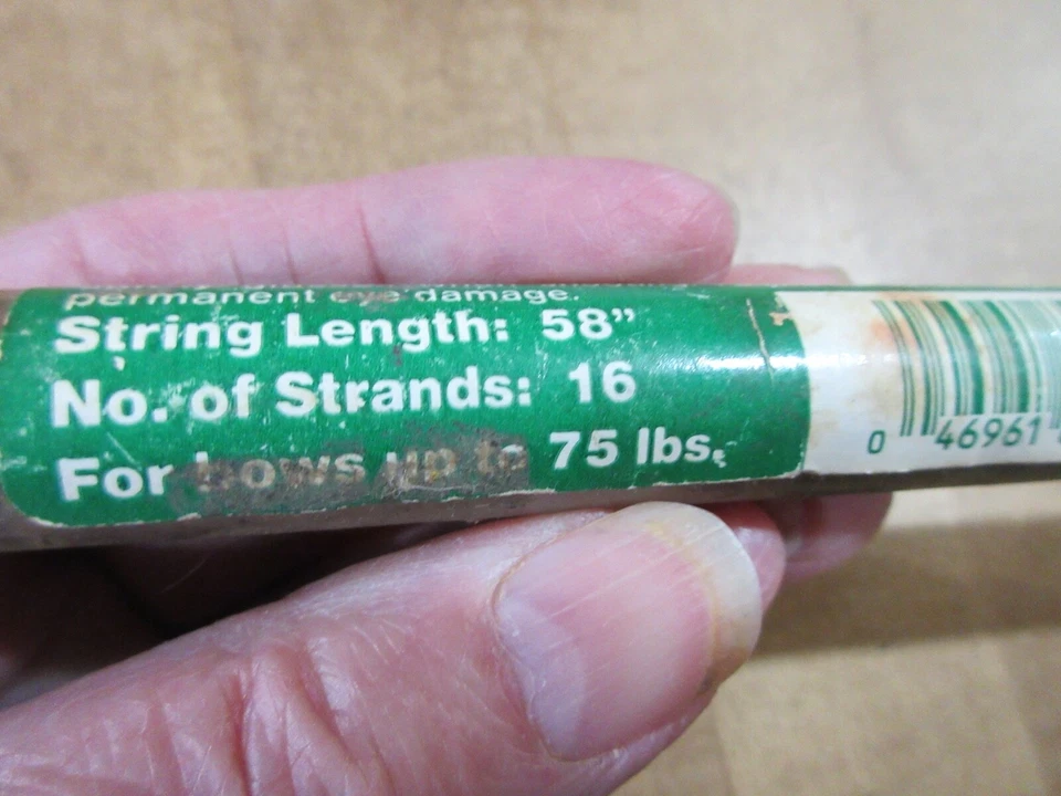 NOS Saunders Compound Bowstring #5816 58 inch (w12) - Image 3 of 4