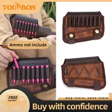 Tourbon Rifle Cheek Comb Riser Buttstock Rest Pad Cartridges Holder Shooting USA