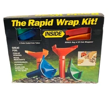 Rapid Wrap MMF Industries Color-keyed Coin Tubes And Paper Tubes