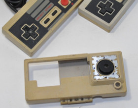 Original Nintendo NES Official Game Controllers lot of 2 With 1 Super Controller